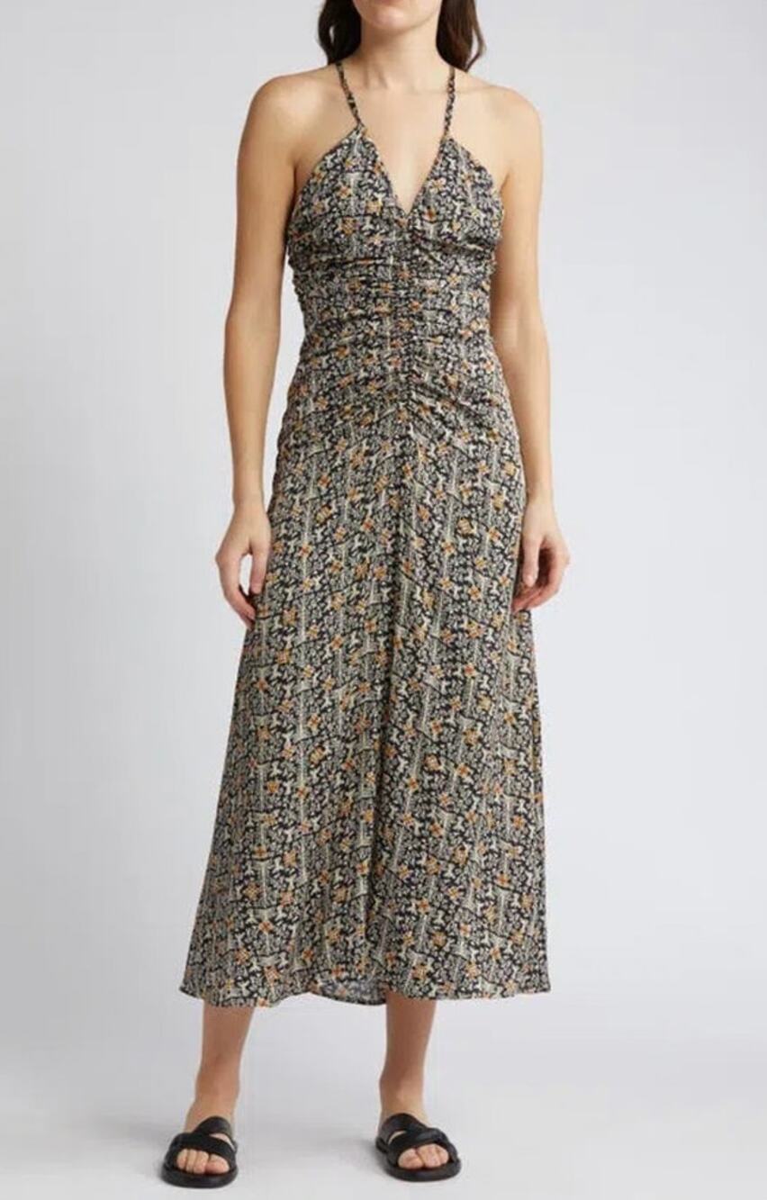 Sessun Ursula Midi Dress Sz Small